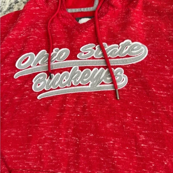 Colosseum Red Sweatshirt Athletic Hoodie - Picture 2 of 5